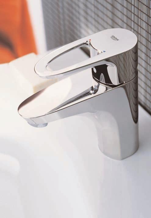 The bold, powerful design is enhanced with further technologies including GROHE StarLight for a deeper chrome shine.