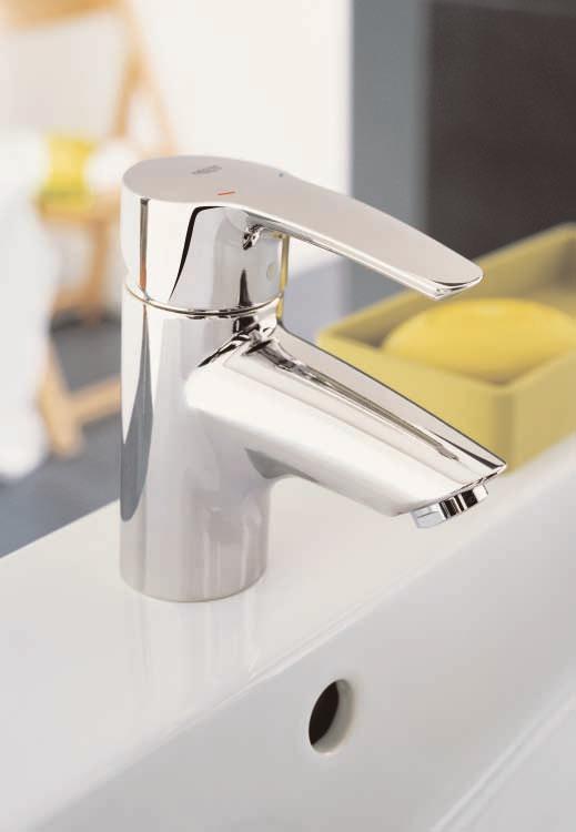 Faucets page 54 Eurostyle Since its launch, GROHE's Eurostyle has been an unparalleled success story. Like all things great, we have now updated the architect's favourite with a refreshed design.