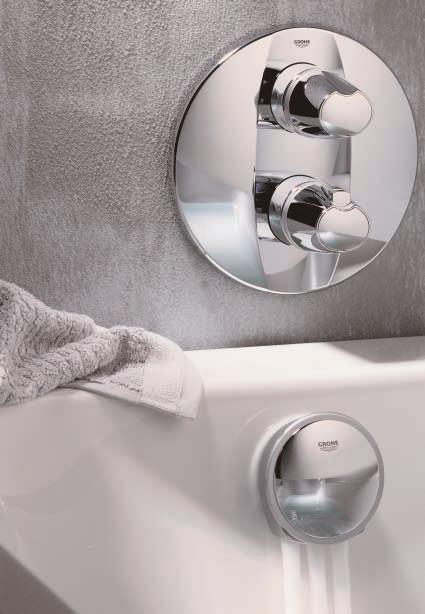 Thermostats page 92 Talentofill Add a chic contemporary look to your bathing space with GROHE s Talentofill.