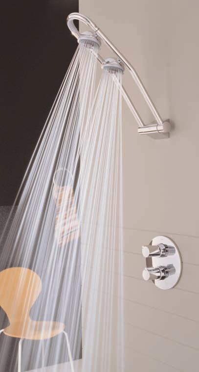 Showers page 130 Freehander Add a new level of freedom to your showering experience with Freehander.