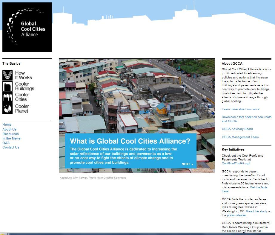 Globally there is increasing recognition for cool roofs Globally different agencies are promoting the benefits of cool roofing: Global cool cities alliance www.globalcoolcities.