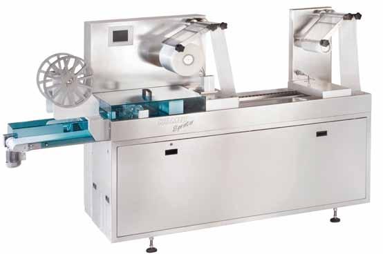 Compact thermoforming vacuum packaging machine SousVide Cooking in vacuum! Please find further information on our free DVD. Please request our DVD.