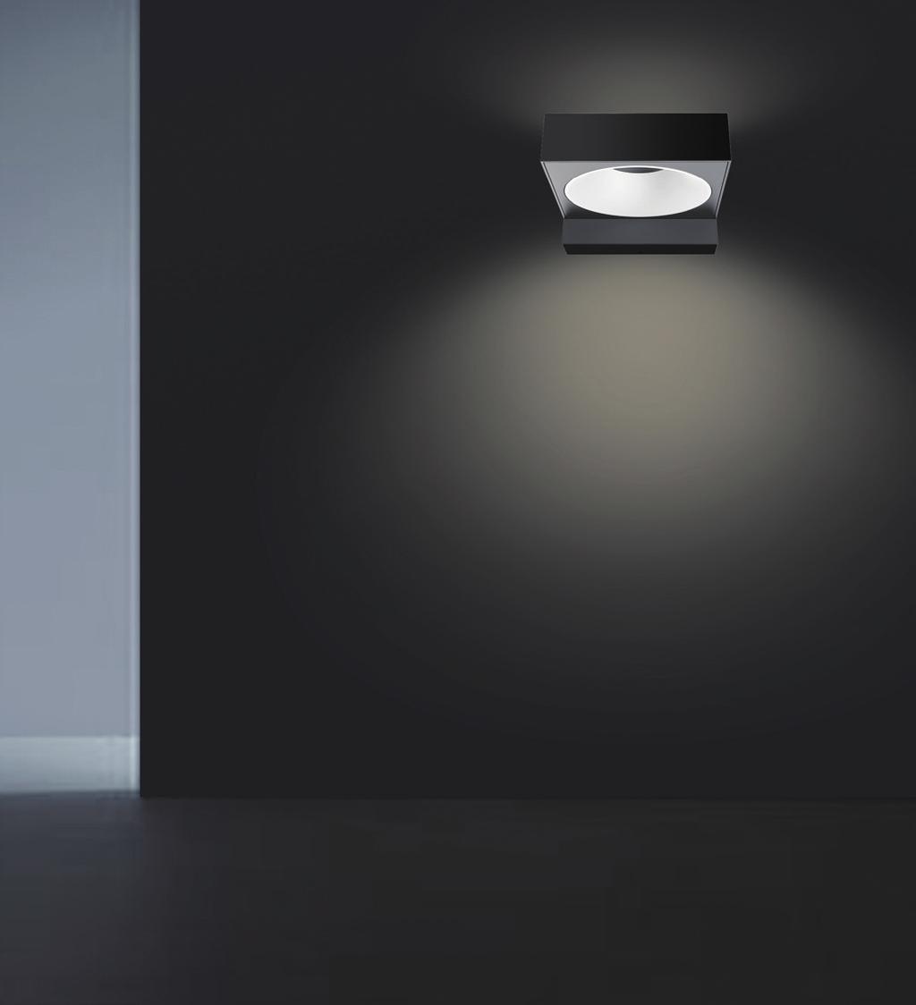 Introduction WL8 LED wall light provides a stylish architectural luminaire for interior applications by the unique form and up light and down light functional design.