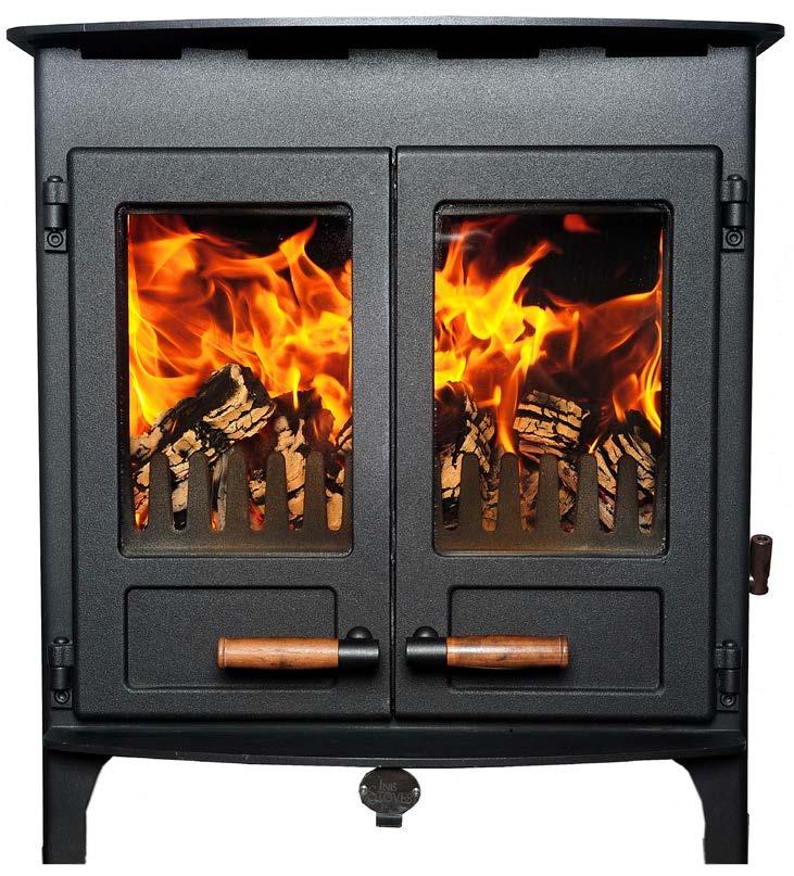 InisMeain MK 2 BOILER The InisMeain Mark 2 is an upper mid sized boiler stove and it is designed for heating 12-16 radiators and domestic hot water.