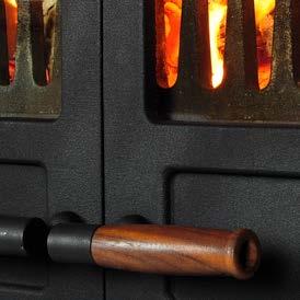 As with the InisOirr MK 2 and InisMor MK 2, the Inis Meain MK 2 has a unique boiler and firebox arrangement that greatly improves both the stove efficiency and its ease of use.