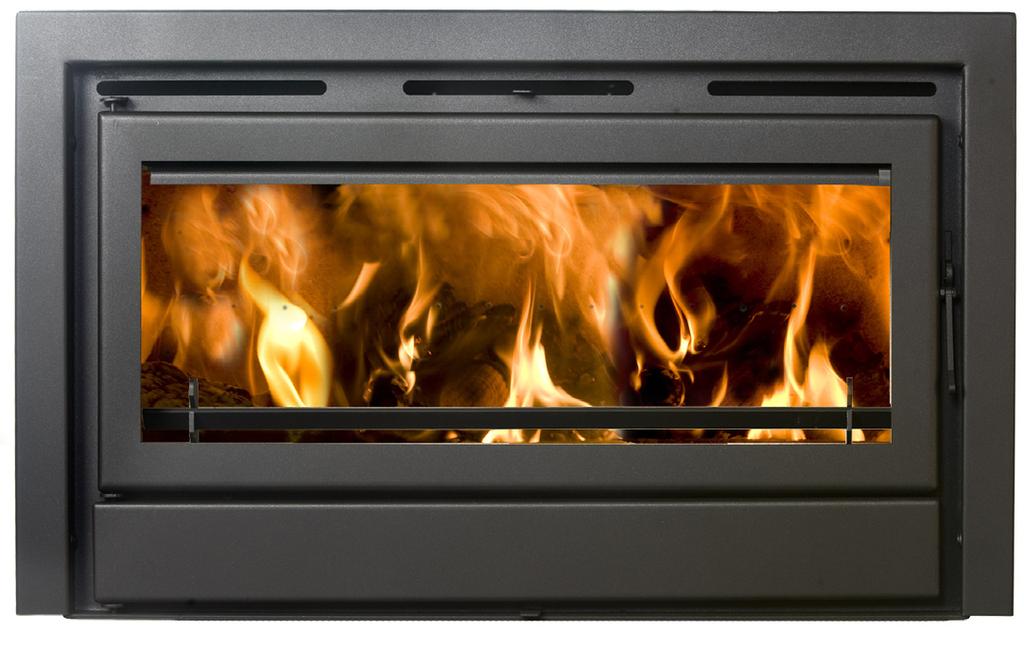 This stove has twin turbines fitted as standard so the heat can be vented where its needed.