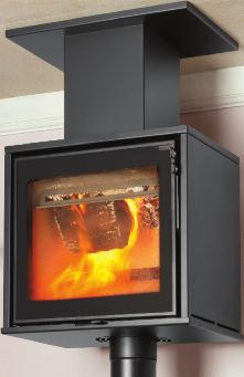 Serenity Curve 40 2-6kW Convection Multifuel Stove Offering a clean burn performance and an impressive 2-6kW heat output, whilst