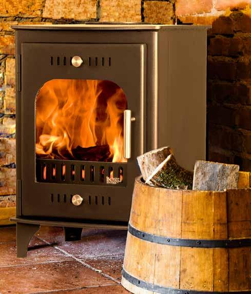 Carraig Mór 12kW Boiler The Carraig Mór 12 kw back boiler stove model has a large output of 12 kw of heat making it punch way above its weight.
