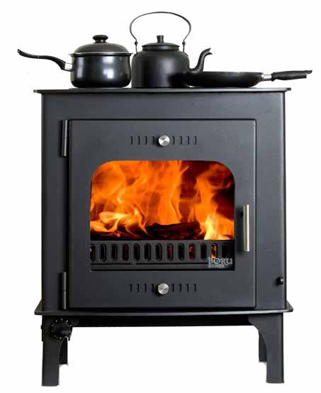 Carraig Mór 25kW * Airwash system for cleaner glass Boru Stoves have done it yet again with The Carraig Mór 25 kw boiler stoves with hot plates. Style has never been so functional.