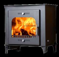 an automatic damper making it also one of the most efficient stoves on the market. You won t be disappointed with its ravishing good looks either!