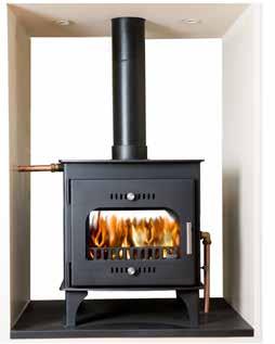 Well thanks to Boru Stoves the worry is over. The Carraig Mór Double Sided stoves will heat both rooms while only requiring only one chimney.