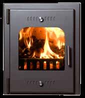 Makes the open fire controllable Increases the output of a back boiler 68% efficient Made in Ireland Overall Width 532mm