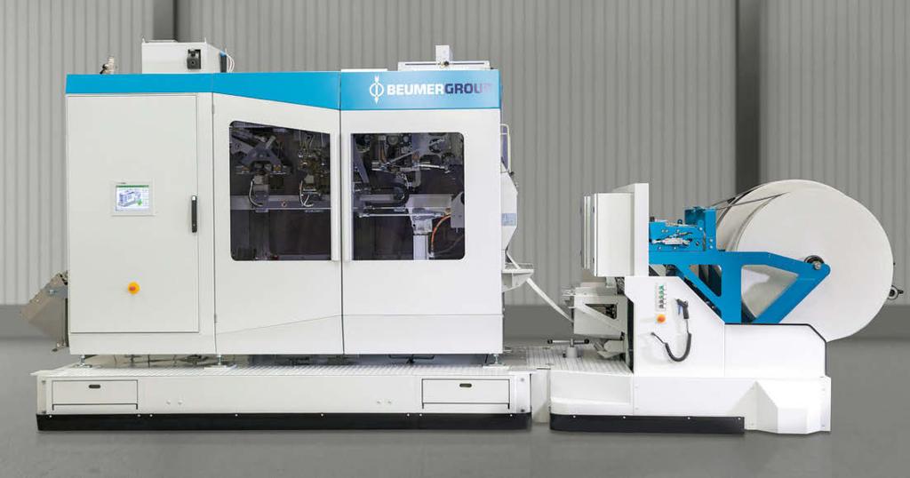 Reliable, gentle and sustainable filling of chemical products AVAILABILITY THAT SAVES COSTS Where systems operate around the clock, the BEUMER fillpac FFS with its outstanding availability is the