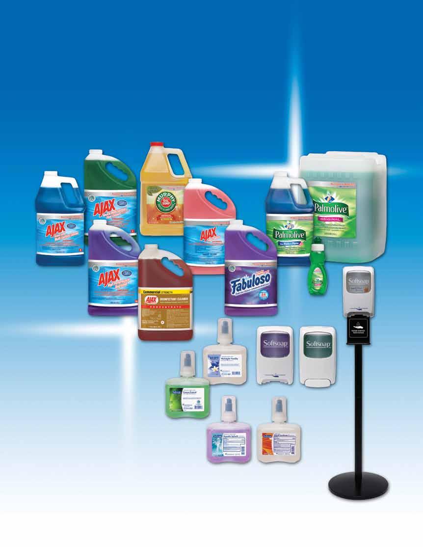 Cleaning Solutions from Colgate-Palmolive Company Hard Surface Cleaning to Foaming Hand Care Colgate-Palmolive Company has the right