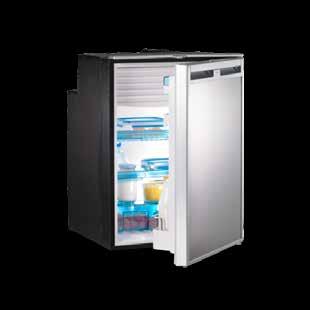 with flush-mount frame Weight 23 kg Capacity 80 litres Voltage 12 or