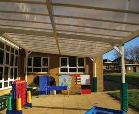 Many schools return to us again and again to install some more canopies, allowing us to build a relationship which lasts many years.