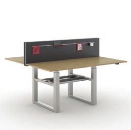 WORKSURFACE MEDIA BOOTH FOR BENCH Perforated Cable Tray Available in