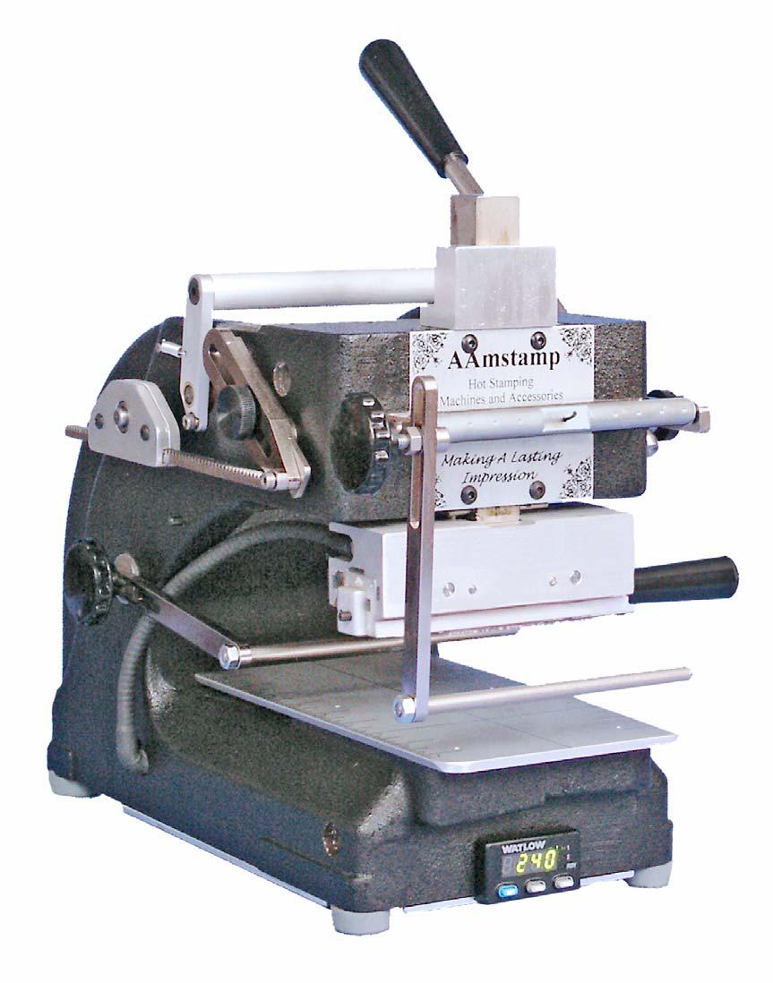 M-2000 Machine Handle Foil Tension Roller Release Lever Ram Bar Foil Advance Adjustment Foil Spool Foil Advance