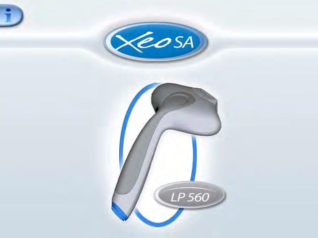 16 The model type of the system is displayed on this badge. Access the Information & Adjustment screen. The type of pulsed-light handpiece connected is displayed by these badges.