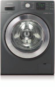 Washing Machine Colour (Body/ Door) Capacity Dimensions (WxDxH)mm Maximum Spin Speed (rpm) Features WF1124 White/ Chrome 12KG Wash 600 x 600 x 850 1,400 Digital Inverter Motor VRT Plus Ceramic Heater