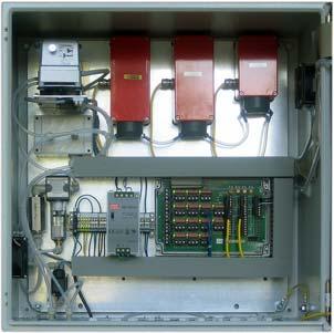 compact wall mounted housing (600 mm x 600 mm x 350 mm) control of sampling and preparation of measured gas as well as evaluation of status messages by ET-4D2 up to 4 transmitters, out of them