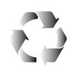 Chapter Four Recycling Processes 1. Introduction Recycling is a dynamic process that restores the life cycle of a material. The iconic recycling symbol has 3 chasing arrows.