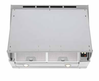 It also features 2x 20W bright halogen lamps, and 2x baffle cassette grease filters trap grease more efficiently than standard filters they re also easy to remove and dishwasher safe. H45 W59.