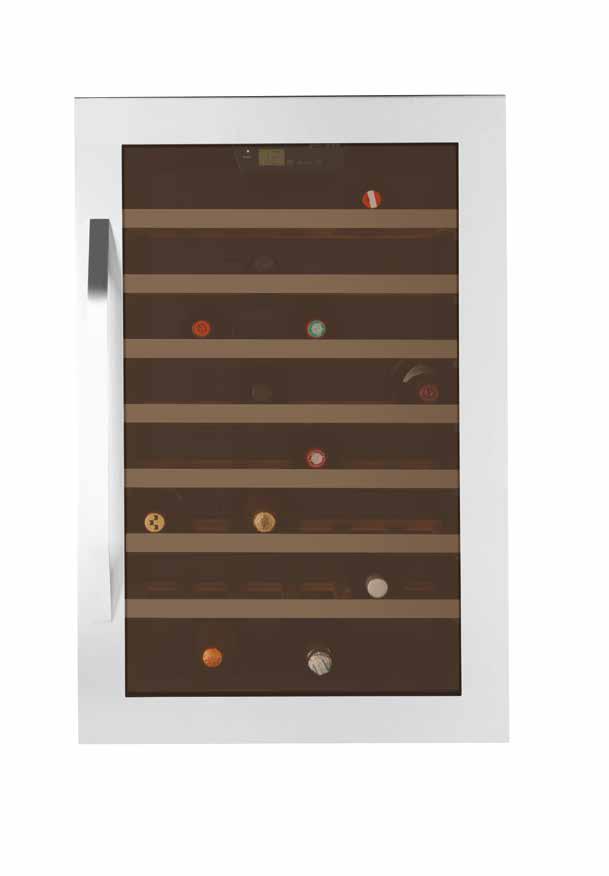 In-column single zone wine cabinet JLWF610 Stock number 865 80213 649 This cabinet s compact design means that you don t need lots of space to enjoy professional wine storage at home.
