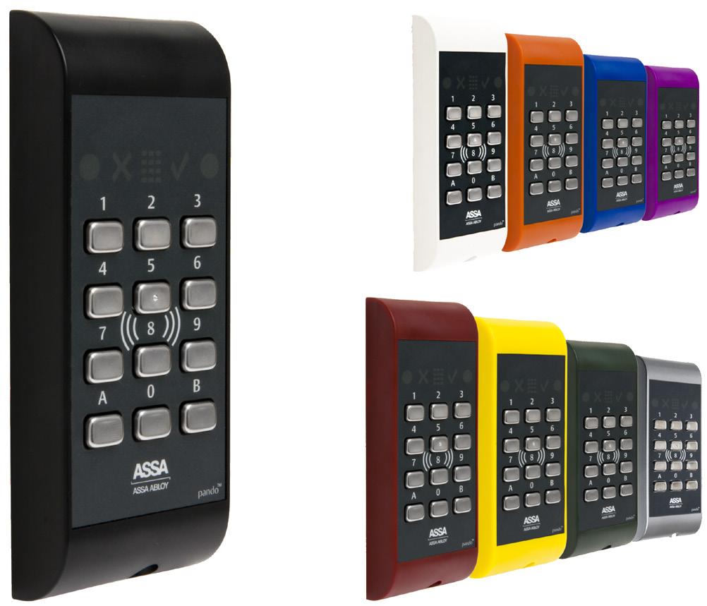 RX Web Product Range Control Unit RX9101 Add up to a maximum of 4 wired doors and 15 Aperio doors.