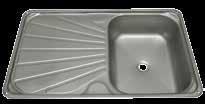 8 CLEAN & TIDY WITH DOMETIC SINKS & BINS Rinsing, washing and disposing of waste shouldn t be a hassle when you re on the