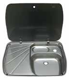 Waste trays, sinks and washbowls all products hard-wearing material and refined functionality.