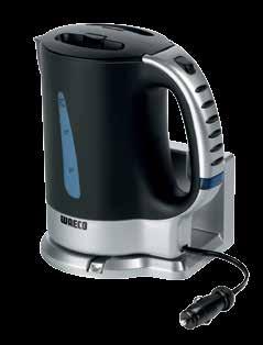 PowerVac PV-100 WAECO PerfectKitchen MCK-750 If something hot is what you need; this handy kettle, specifically designed for operation in vehicles, provides you with a pot of tea, a
