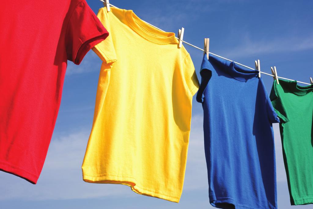 Getting Clothes Clean Guide C-503 Revised by Judy O Loughlin 1 INTRODUCTION Clean clothes are important to everyone.