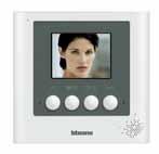 offer B/W and colour video internal units wall mounting installation SOS pushbutton
