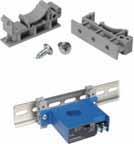 . Current and Voltage Sensors CurrentWatch ECSD Series Product Selection ECSD Series CurrentWatch Current Switches with Top Terminal Accessories DIN Rail Mounting Kit Top Terminal Switches Supply