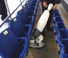 tight spaces (around toilets, under seating) IMOP Leasing agreements also available i-mop Auto Scrubber Dryer Machine c/w 2 x Lithium Batteries, Charger 2 x