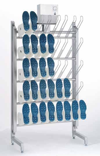 ozone disinfection for 10/15/20/25/30/35/40/45 pairs of boots front-facing