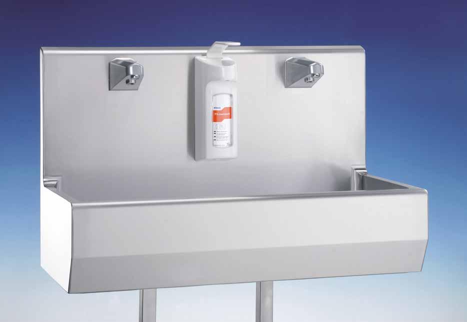 accessories: liquid soap dispenser folded paper towel dispenser or paper towel roll dispenser thermomixer non-return valve Types