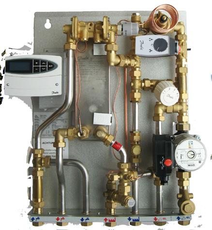 Installation Guide Installation instructions - recirculation connection - Circulation set 2-004U8401 G2 E2 L J You must always fit a pump and non-return valve to the recirculation pipe, with flow