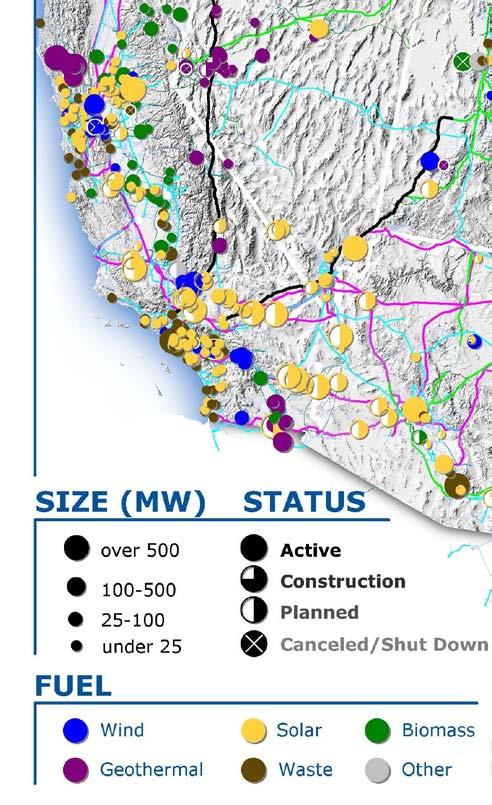 MapSearch Renewable Energy Sources View of