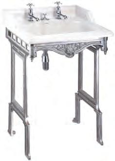 ** To order the correct wash stand colour specify T38 ALU for aluminium, T43 BLA for Black, or T48 WHI for white.