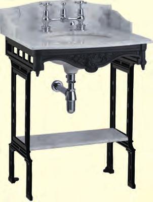** To order the correct wash stand colour specify T38 ALU for aluminium, T48 BLA for Black, or T43 WHI for white.