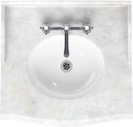 81cm Basin with Regal basin stand: 87cm Basin with Aluminium wash stand: 81cm (A) (A) (A) GRANITE & MARBLE Design a bathroom to suit your specific needs (B) (C) (D) View