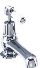 BURLINGTON TAPS 10 On all brassware See website for details Burlington Taps Claremont Deck Mounted Bath Shower Mixer with Handset S adjuster.