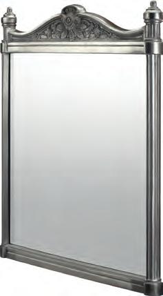 aluminium frame mirror D: 4, W: 55, H: 75 T47 BLA