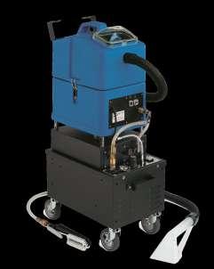 The foam etraction system allows achieving ecellent cleaning results and an etremely short drying time.
