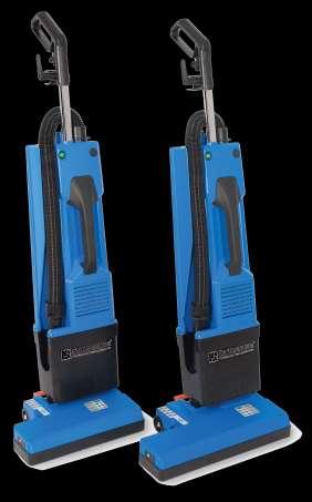 Two sizes are available, for cleaning large or smaller areas. The action of the rotating brush allows to remove dust, sand and solid dirt residuals from the carpet fibres.