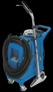 If equipped with the patented SMARTKIT system, it is possible to perform automatic chemical dosing, carpet pre-spraying and rinsing.