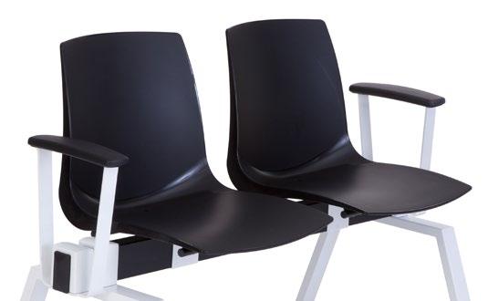 Godfrey Syrett/ Beam Seating Godfrey Syrett/ Beam Seating Clean lines and a single piece shell offer a stylish design