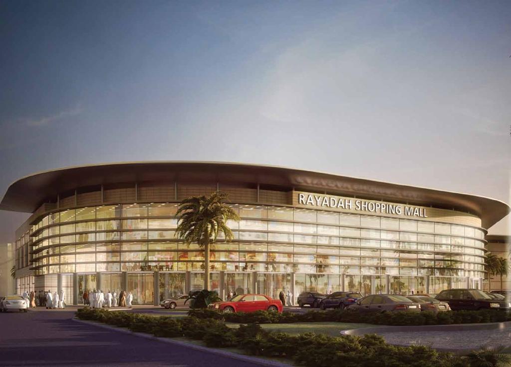 Rayadah Shopping Center, Jeddah The development is situated north of the city of Jeddah and the main King Abdul Aziz International Airport. The entire plot measures approximately 2.
